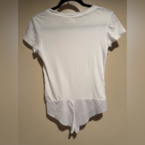 L'AGENCE Claire Short Sleeve Jersey Bodysuit medium - Picture 9 of 11